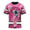 NFL Jacksonville Jaguars Custom Name Number Pink Breast Cancer T-Shirt