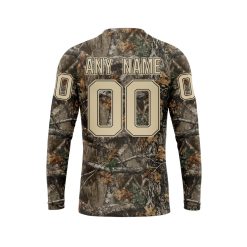 Alternative view of NFL Jacksonville Jaguars Custom Name Number Special Hunting Camo Sweatshirt