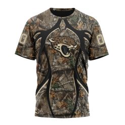 NFL Jacksonville Jaguars Custom Name Number Special Hunting Camo T-Shirt