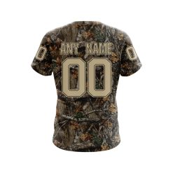 Alternative view of NFL Jacksonville Jaguars Custom Name Number Special Hunting Camo T-Shirt