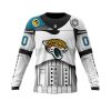 NFL Jacksonville Jaguars Custom Name Number Star Wars Sweatshirt