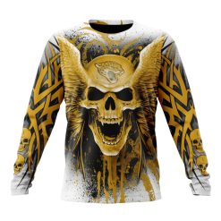 NFL Jacksonville Jaguars Kits With Skull Art Sweatshirt