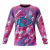 NFL Kansas City Chiefs Breast Cancer Sweatshirt