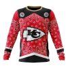 NFL Kansas City Chiefs Custom Name Number Classic Style Sweatshirt