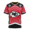 NFL Kansas City Chiefs Custom Name Number Classic Style T-Shirt