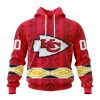 NFL Kansas City Chiefs Custom Name Number Native Concepts Pullover Hoodie