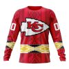 NFL Kansas City Chiefs Custom Name Number Native Concepts Sweatshirt