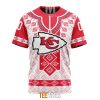 NFL Kansas City Chiefs Custom Name Number Native Pattern T-Shirt
