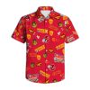 NFL Kansas City Chiefs Red Bundle Icons Hawaiian Shirt