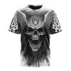 NFL Las Vegas Raiders Custom Name Number Special Kits With Skull T-Shirt