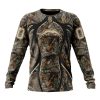NFL Los Angeles Chargers Custom Name Number Special Hunting Camo Sweatshirt