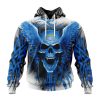 NFL Los Angeles Chargers Special Kits With Skull Pullover Hoodie