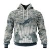 NFL Miami Dolphins Custom Name Number Honor US Air Force Veterans Pullover Hoodie