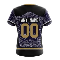 Alternative view of NFL Minnesota Vikings Custom Name Number Classic Style T-Shirt