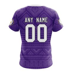 Alternative view of NFL Minnesota Vikings Custom Name Number Kits For Dia De Muertos T-Shirt