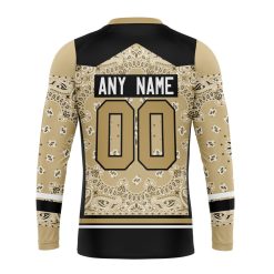 Alternative view of NFL New Orleans Saints Custom Name Number Classic Style Sweatshirt