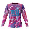 NFL New York Giants Breast Cancer Sweatshirt