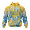 NFL New York Giants Childhood Cancer Pullover Hoodie