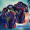 NFL New York Giants Custom Name Flower Summer Tropical Hawaiian Shirt
