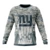 NFL New York Giants Custom Name Number Honor US Air Force Veterans Sweatshirt