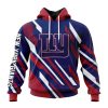 NFL New York Giants Custom Name Number MotoCross Concept Pullover Hoodie