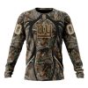 NFL New York Giants Custom Name Number Special Hunting Camo Sweatshirt