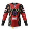 NFL New York Giants Custom Name Number Spider Man Sweatshirt