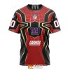 NFL New York Giants Custom Name Number Spider Man T-Shirt