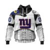 NFL New York Giants Custom Name Number Star Wars Pullover Hoodie
