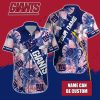 NFL New York Giants Custom Name Special Tropical Fruit Hawaiian Shirt