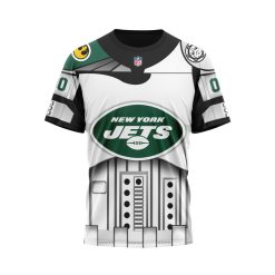 NFL New York Jets Custom Name Number Star Wars T-Shirt