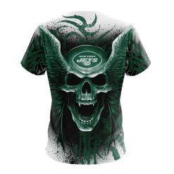 Alternative view of NFL New York Jets Special Kits With Skull T-Shirt