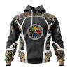NFL Pittsburgh Steelers Custom Name Number Camo Hunting Pullover Hoodie