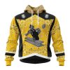 NFL Pittsburgh Steelers Custom Name Number Classic Style Pullover Hoodie