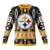 NFL Pittsburgh Steelers Custom Name Number Native Concepts Sweatshirt