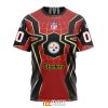 NFL Pittsburgh Steelers Custom Name Number Spider Man T-Shirt