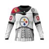 NFL Pittsburgh Steelers Custom Name Number Star Wars Sweatshirt