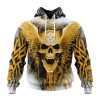 NFL Pittsburgh Steelers Special Kits With Skull Pullover Hoodie