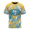 NFL San Francisco 49ers Childhood Cancer T-Shirt