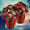 NFL San Francisco 49ers Custom Name Flower Summer Tropical Hawaiian Shirt
