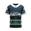 NFL Seattle Seahawks Custom Name Number Native With Samoa Culture T-Shirt