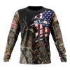 NFL Seattle Seahawks Custom Name Number Special Camo Realtree Sweatshirt