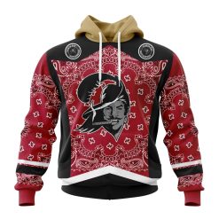 NFL Tampa Bay Buccaneers Custom Name Number Classic Style Pullover Hoodie