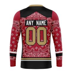 Alternative view of NFL Tampa Bay Buccaneers Custom Name Number Classic Style Sweatshirt