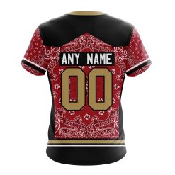 Alternative view of NFL Tampa Bay Buccaneers Custom Name Number Classic Style T-Shirt