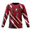 NFL Tampa Bay Buccaneers Custom Name Number MotoCross Concept Sweatshirt