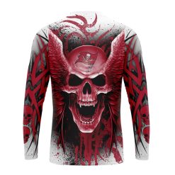 Alternative view of NFL Tampa Bay Buccaneers Custom Name Number Special Kits With Skull Sweatshirt