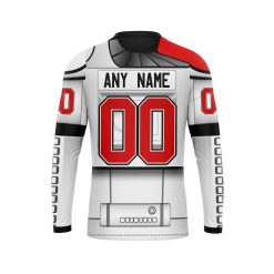 Alternative view of NFL Tampa Bay Buccaneers Custom Name Number Star Wars Sweatshirt