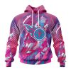 NFL Tennessee Titans Breast Cancer Pullover Hoodie