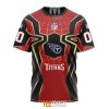 NFL Tennessee Titans Custom Name Number Spider Man T-Shirt